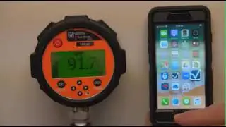 VAETRIX Digital Pressure Gauge for Pneumatic Pressure Testing with Bluetooth ETG Series