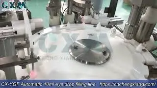 Eye drop filling machine | Pharmaceutical filling equipment | GMP filling machine