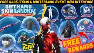 Free Fire Indonesia Server &ndash; Winterland Event ❄️ NEW Interface + FREE Rare Items! (Today&rsquo;s Event)