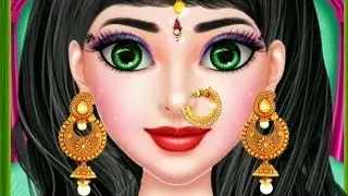Indian Wedding Girl Stylist : Love Marriage Game || @StylishGamer | Barbie Wedding Dressup Game 2021