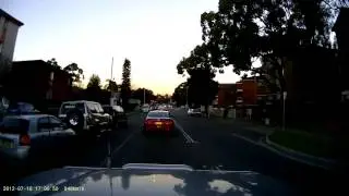 stupid pedestrian in sydney