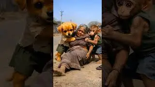 Ek public buri maa&hellip; aur do masoom dost 💔 | Emotional Short