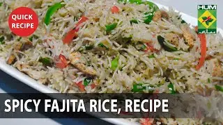 Spicy Fajita Rice Complete Recipe - Make Fajita Rice Easily | Quick & Healthy Recipes | Masala TV