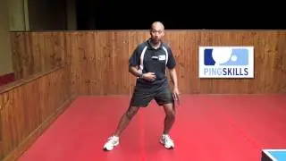 Basic Stance in Table Tennis