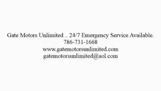 Gate Motors Unlimited &ndash; Solar & Electric Gate Opener Installation, Repair & Maintenance