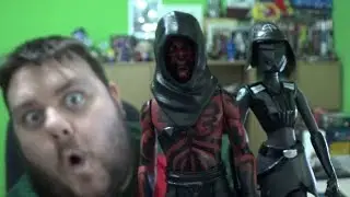 Star Wars Rebels Darth Maul Vs Seventh Sister Inquisitor Habsro 3.75'' Action Figure Unboxing Review