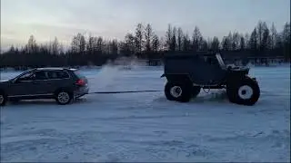 Туарег НФ 3.0 tdi terrain tech перетягивание