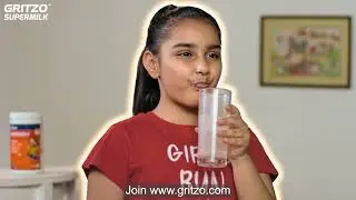 Gritzo Supermilk Protein Health Drink for children | Immunity Boosting | Overall Growth|High Energy