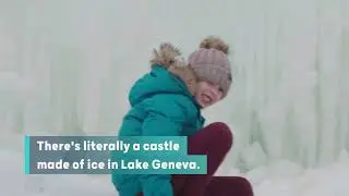 Ice Castles in Lake Geneva, WI