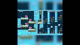 雪原を駆け抜けて ⴰ  Long snow speed run by # みゆう ⴰ* [#Miyuu.*] #shorts 🍄Super Mario Maker 2 | Switch 2 #dsb