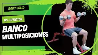 Body Solid Banco Multiposiciones para fitness BS-BFFID10R