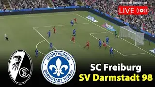 🔴Live- SC Freiburg gegen SV Darmstadt 98 | DFB Pokal 2025/26 | eFootball PES21 Simulation