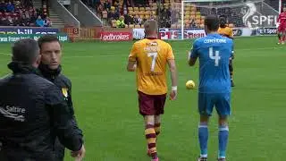 Cheeky Cadden prevents Aberdeen quick throw-in