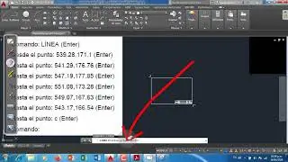 Dibujando con Coordenadas Absolutas en AutoCAD