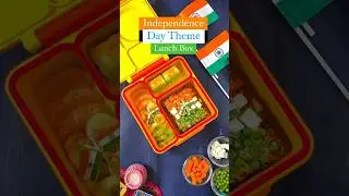 Aaj Tuesday ko pack kiya Special Lunchbox Independence Day Special🇮🇳Lunchbox for my 7 year old😋