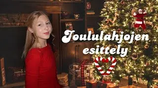 Joululahjojen esittely 2025