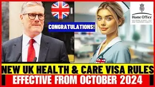 New UK Health and Care Visa Rules 2024 Everything You Should Know #ukvisa