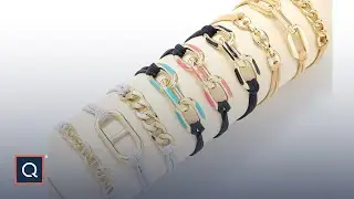 Набор украшений Maya J из 9 дизайнерских браслетов-резинок для волос | QVC