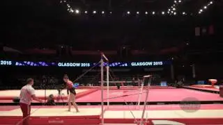 CIRCENE Alina (LAT) - 2015 Artistic Worlds - Qualifications Uneven Bars