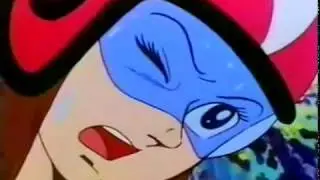 Afrodita A atacada por BazracQ5 (Mazinger Z).