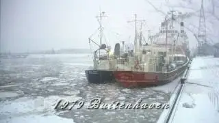 Winter in Den Helder toen en nu