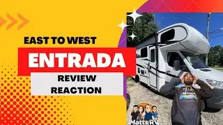EAST TO WEST ENTRADA M CLASS 24FM ( MATTS RV REVIEWS ) RV REVIEW, CLASS B PLUS CLASS C MOTOR HOME 🤯