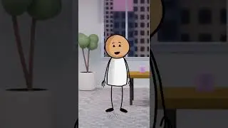 When your reflection roasts you back 😭 #shorts  #funny #comedy  #jokes #memes #animatedtroubles