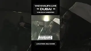 WIZ KHALIFA GOES CRAZY #rapculture #rap #rapdxb #wizkhalifa #rapper