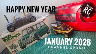 С Новым годом! Январь. Обновление канала Riviera RC.