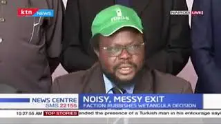 Noisy, messy exit: Section of Ford Kenya feud over exit from NASA, say they were not involved