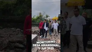 Monitoring Pembangunan Di Desa Abiansemal #desa