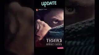 Salman Khan Tiger 3 release date #salmankhan #katrinakaif #tiger3 #yrf #shorts #movieupdates #diwali
