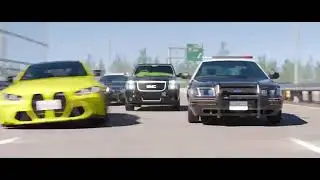 Short Police Chase Animation