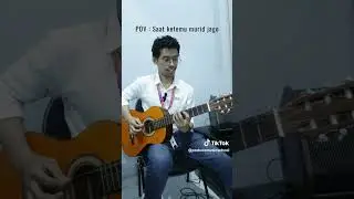 POV Ketemu Murid Jago! #guitar #guitarlesson
