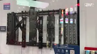 ISE 2026: Peerless-AV Showcases STS680 Universal Scissor Wall Mount