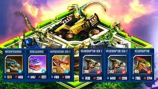 RAPTOR SQUAD GYROSPHERE DRAFT FULL EVENT |JURASSIC WORLD: THE GAME