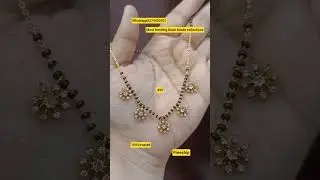 #most trending black beads collections#restock# @Risshikacollections #whatsapp8374400701 #