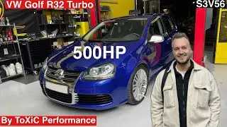 VolksWagen Golf R32 Single Turbo 500HP by ToXiC Performance. S3V56