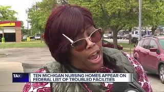 Report lists 400 poor performing nursing homes in US; 10 are in Michigan