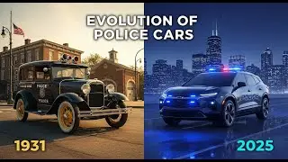 American Police Cars Evolution: From 1930 to 2025