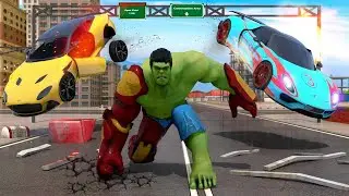Incredible Monster Superhero City Battle Game 2021 - Incredible Monster hero city battle | GamePlay