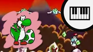 Yoshi's Island - Athletic Theme (Piano)