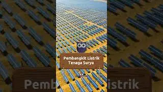 Pembangkit Listrik Tenaga Matahari #pln #listrik