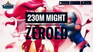 Lords Mobile : 230M might Zeroed