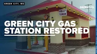 Green City gas station restored, marks spot where infamous gangster was spotted