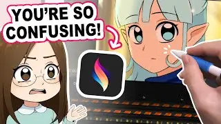 Noob Tries to Animate in Procreate Dreams! 😡