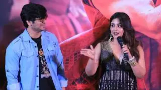 Actress Samyuktha Menon Speech at Swayambhu EPIC Teaser Massive Launch Event Nikhil Siddhartha