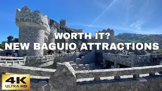 NEW Baguio Tourist Spot! Dragon Stone + Balai inasal  with a View| Bell Church & Mt. Camisong Lights