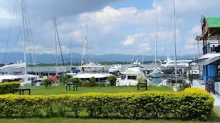 Lunch at Cebu Yacht Club's Vue Restaurant and Bar, Mactan Marina, Lapu-Lapu City, Cebu, Philippines