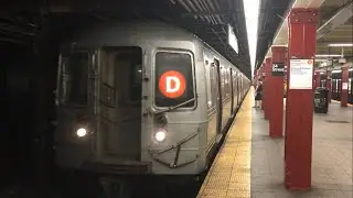 IND 8th Ave Line: (A) (D) Express and (C) (E) Local Trains @ 34th Street (R32, R46, R68, R160)